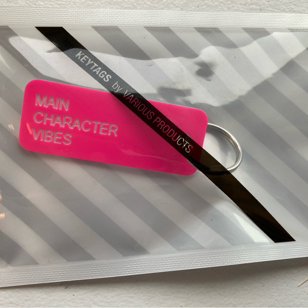 Main Character Vibes Keychain